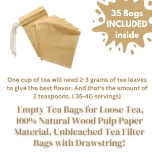 Thyroid Hero for Thyroid Balance Support Herbal Tea with 8 Functional Herbs for Thyroid Health (35 Tea bags Included) - tea bags