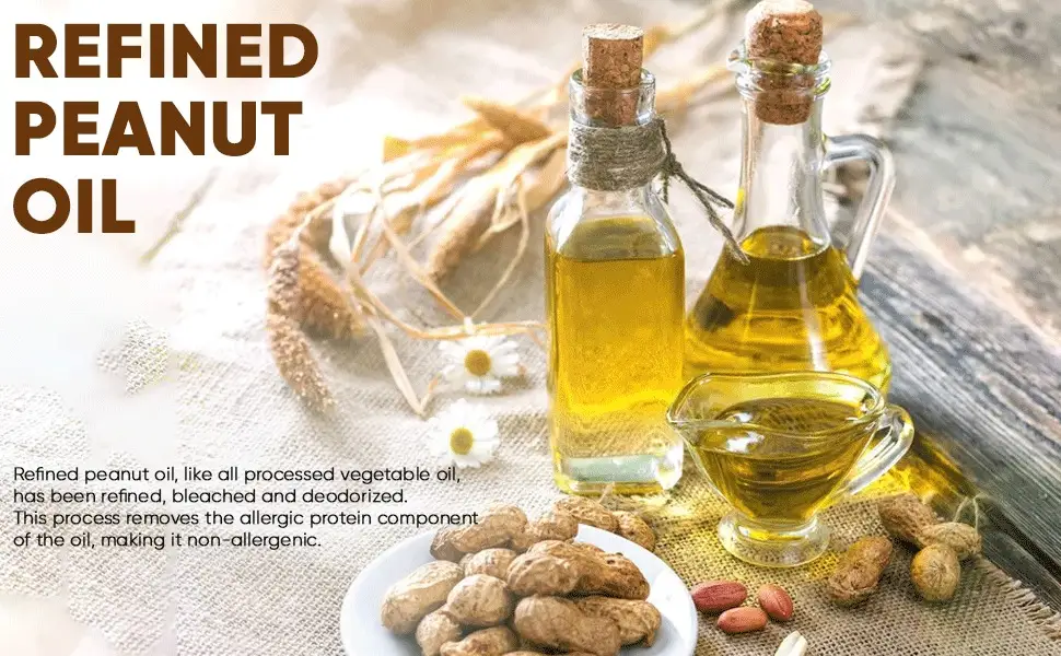TAJ Refined Peanut Oil, 1L - product information 3