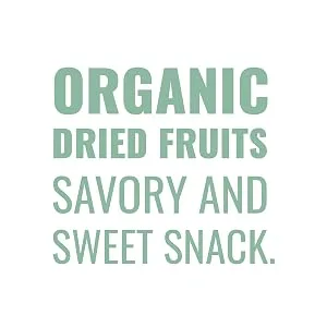 Organic Dehydrated Sliced Apple 340g (12oz) - ORGANIC DRIED FRUITS JUST ABOUT FOODS