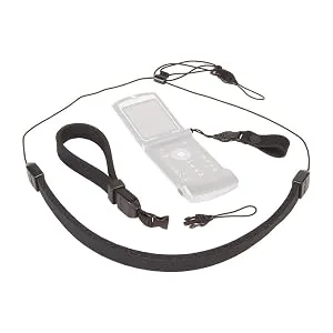 OP/TECH USA 1301082 Mini QD Loops - 1.5mm - System Connectors , Black One Size Mini Qd Loops - Switch from a wrist strap to a neck strap or finger strap easily with the mini qd