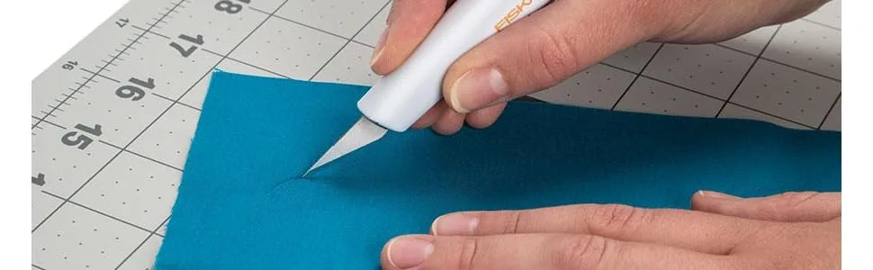 Fiskars Easy Change Fabric Knife (3 blades) - product information 1