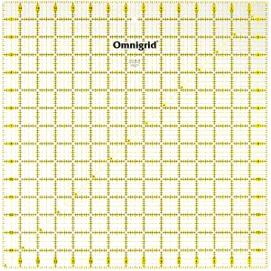 Omnigrid Ruler, 2-1/2 x 8-Inch, Clear - unspecified