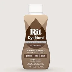 Rit DyeMore Liquid Dye, Chocolate Brown 7-Ounce - product information 1