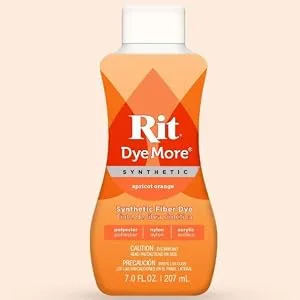 Rit DyeMore Liquid Dye, Apricot Orange 7 Fl Oz (Pack of 1) - product information 1
