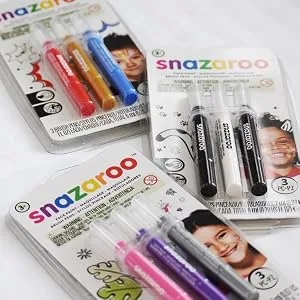 Snazaroo Face Paint Brush Pen, Monochrome - snaz