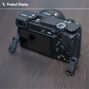 VKO Quick Release Camera Strap QD Loops Connector Adapter Compatible with Sony Canon Nikon Fujifilm Point-and-Shoot Small Mirrorless Cameras Strap Eyelet Sling Belt - camera strap adapter