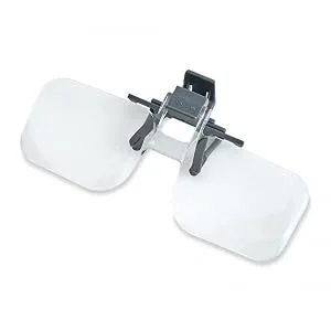 Carson Clip and Flip 2x Power Magnifying Lens +4.00 Diopters (OD-14) +4.00 Diopters (2x Power) Clip & Flip - product information 1
