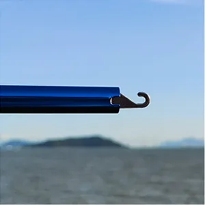 Booms Fishing R2 Hook Remover Squeeze-Out Fish Hook Tools 3 Colors Available 10inches Blue - R02 Hook Remover