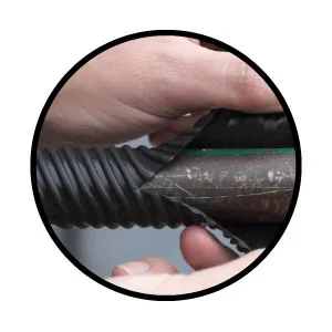 Silicone Rubber Grip Wrap for Tool Handles, Fitness and Sports Equipment - 1.7mm Thick Red - no residue