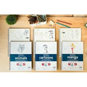 Strathmore Learn To Draw Wire Pad 9"X12"-Manga -250510 Drawing, Manga - product information 5