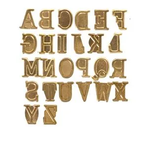 Walnut Hollow HotStamps Uppercase Alphabet Set for Branding and Personalization of Wood, Leather, and Other Surfaces Upper Case Alphabet - product information 1