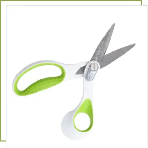 Westcott 16935 8-Inch Heavy-Duty Lefty Carbo-Titanium Scissors For Office and Home, Straight (16935) - carbo