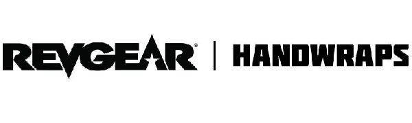Revgear Elastic Handwraps 180-Inch Black - Handwrap Logo 600x180