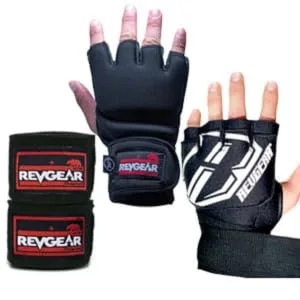 Revgear Elastic Handwraps 180-Inch Black - Handwraps EBC Neoprene
