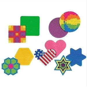 Perler Beads Extra Large Clear Pegboard - 3d;2d;project art;kid crafts