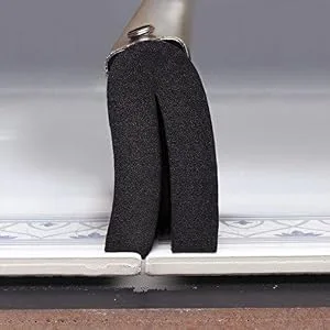 Unger Professional AquaFlex Uneven Surface Floor Squeegee with Splash Guard, 22" - Ideal for Uneven Surfaces