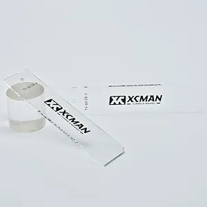 XCMAN Alpine Ski Freeride & Snowboard Base Wax Plastic Scraper 2pcs SnowBoard 230*60*4mm - XCMAN