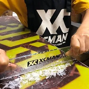 XCMAN Alpine Ski Freeride & Snowboard Base Wax Plastic Scraper 2pcs SnowBoard 230*60*4mm - xcman snowboard wax scraper