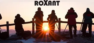 Roxant Monocular Telescope - High Definition Ultra Light Pocket Telescope - Includes Compact Monocular, Neck Strap & Cleaning Cloth, Monoculars for Adults, High Powered Handheld Telescope - Brand Logo