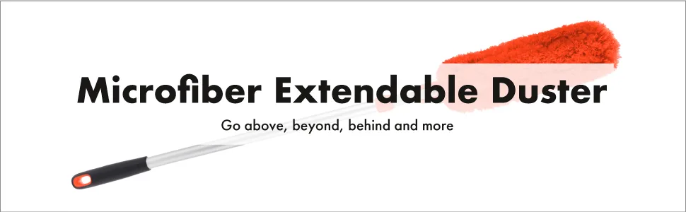 OXO Good Grips Microfiber Extendable Duster 53 inches - OXO Good Grips Microfiber Extendable Duster