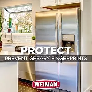 Weiman Stainless Steel Wipes and Granite Wipes (30 Count Each) - Keep Appliances Shining Bright and Protect Countertops with the pH Neutral Formula - protect