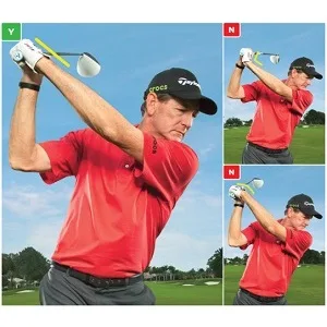Golf Swing Training Aid | Golf Doctor Wrist Hinge Trainer - Develop A More Consistent Swing Plane - Take Your Golf Game to The Next Level - Correct wrist position at the top of the backswing