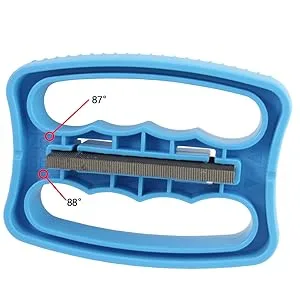 XCMAN Ski Snowboard Side Bevel File Guide Edge Tuner Tool Multi 87 88 89 90 Degrees with a File - xcman ski snowbaord edge file guide