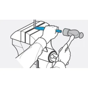 Dasco Pro 44 Cold Chisel Kit, 3-Piece Set - product information 2