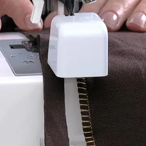 SINGER | Side Cutter Attachment Presser Foot, Simutaneously Trims & Hems Edges, Zig-Zag or Overstitch - Sewing Made Easy - product information 6