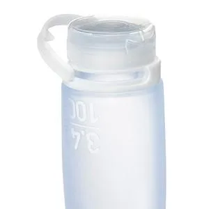 humangear GoToob+ Refillable Silicone Travel Size Bottles with Locking Cap, 3pk Set, Clear/Green/Blue, Medium (2.5oz),HG3184 - product information 4