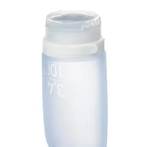 Humangear GoToob TSA Approved Small Refillable Silicone Travel Bottles, large, 3-pack, clear/green/blue - product information 3