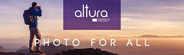 Altura Photo Camera Hand Strap - Rapid Fire Secure Camera Grip, Padded Camera Wrist Strap for DSLR and Mirrorless Cameras - Camera Straps for Photographers Compatible W/Camera Neck Strap - altura_logo