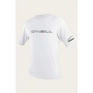 O'Neill Youth Basic Skins UPF 50+ Short Sleeve Sun Shirt 14 White - product information 1