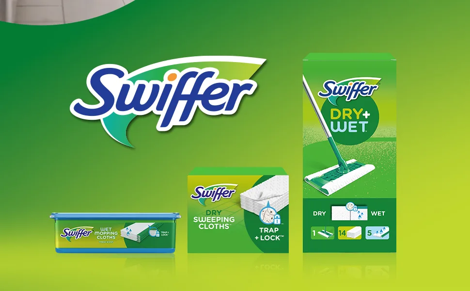Swiffer Sweeper Wet Mopping Cloth Multi Surface Refills, Febreze Lavender Scent, 36 count 36 Count (Pack of 1) - Swiffer Sweeper Lineup