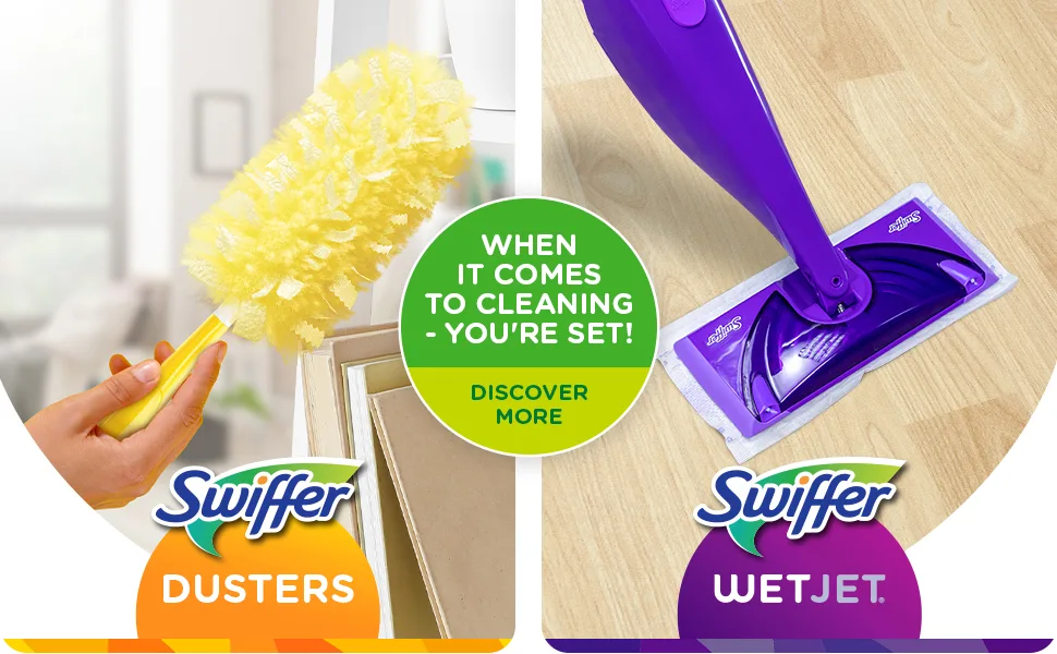 Swiffer Sweeper Wet Mopping Cloth Multi Surface Refills, Febreze Lavender Scent, 36 count 36 Count (Pack of 1) - When it Comes to Cleaning - You