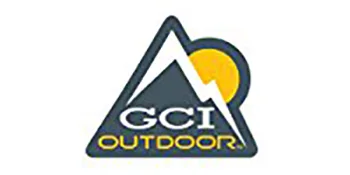 GCI Outdoor PackSeat Camping Stool Portable Folding Stool Midnight Quik-e-seat Portable - GCI Outdoor Logo