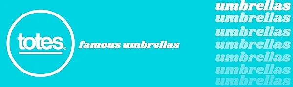 Totes Blue Line Golf Size Auto Open/Close Umbrella, Water Repellent Canopy, Black - totes umbrella