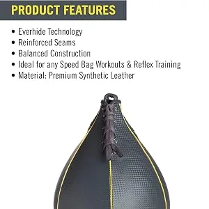 Everlast Everhide Speed Bag Medium - product information 3