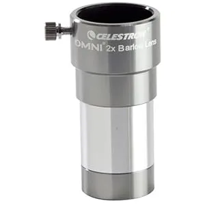 Celestron Omni 2X Barlow Lens - product information 1