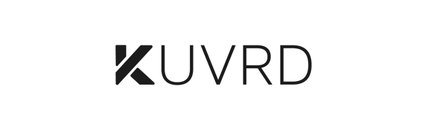 KUVRD - Universal Lens Cap, Version 1 - Fits 99% DSLR Lenses, Element Proof, Lifetime Coverage, 2-Pack - KUVRD Lens Caps Logo