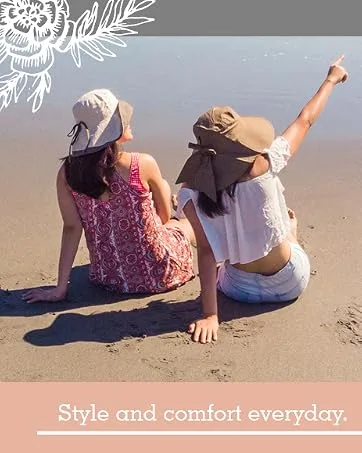Floppy Beach Sun Hat for Women - Vacation, Honeymoon Embroidered Straw Hat - Big, Foldable, Large Brim Hello Sunshine - bb summer