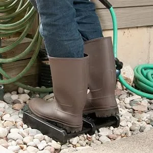Jobsite Boot Scraper - Outdoor Shoe Scrubber Cleaner Brush 1 Pack - Boot Scrubber
