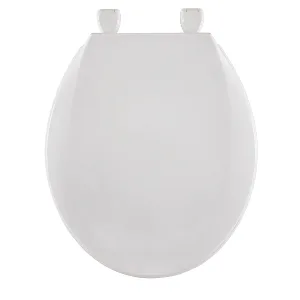 Centoco 1600-001 Elongated Plastic Toilet Seat, Standard Economy Model, White White Elongated Standard - 1200