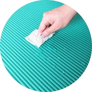 BalanceFrom All Purpose 1/2-Inch Extra Thick High Density Anti-Tear Exercise Yoga Mat with Carrying Strap and Yoga Blocks Purple Mat Only - product information 6