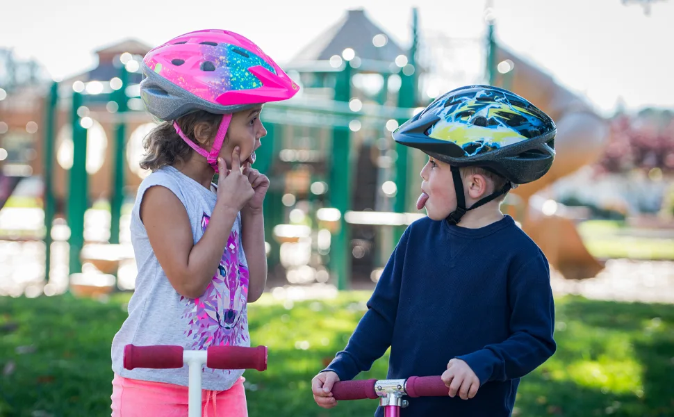 Bell Rally Child Helmet Pink Splatter Stella - rally