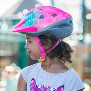 Bell Rally Child Helmet Pink Splatter Stella - rally, truefit