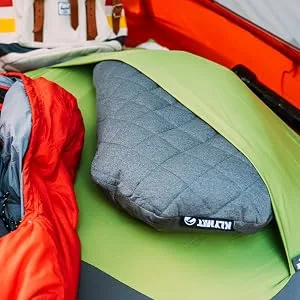 Klymit V Sheet for your Static V Sleeping Pad (New) Regular (23 X72 In) - klymit v sheet pad cover with camp pillow