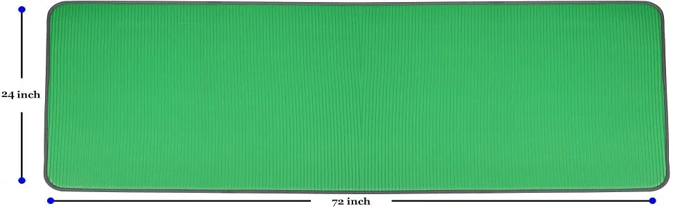 BalanceFrom All-Purpose 2/5-Inch (10mm) Extra Thick High Density Anti-Slip Exercise Pilates Yoga Mat with Carrying Strap Purple - product information 4
