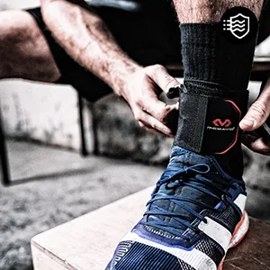 McDavid Ankle Brace with Straps, Maximum Support, Comfortable Compression & Breathable Design - product information 2