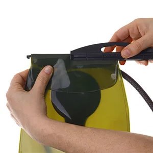 Source Hydration Bladder WXP - 3 Liter (100oz) Water Bladder with High Flow Storm Valve - Featuring All Hydration Technology Advantages (4305530003) - Wide Slide Opening